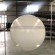 large stainless steel white sphere garden decorative sphere