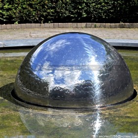 Large outdoor waterscape decoration mirror stainless steel dome hollow hemisphere Large outdoor waterscape decoration mirror stainless steel dome hollow hemisphere