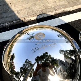 etching Lettering stainless steel sphere Mirror balls etching Lettering stainless steel sphere Mirror balls