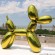 Mirror polished stainless steel balloon dog sculpture