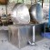 Egg Shape Modern Art Stainless Steel Decorative Sculpture