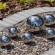 garden decorated stainless steel hollow sphere  garden decorated stainless steel hollow sphere