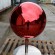 900mm Red stainless steel sphere
