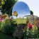 Garden Mirror Polished Stainless Steel Ring Sculpture
