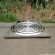 Stainless steel water wave sculpture Spray sculpture