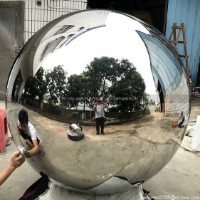 1400mm mirror polished large stainless steel sphere