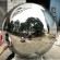 mirror polished large stainless steel sphere