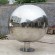 Large Stainless Steel Hollow Mirror sphere