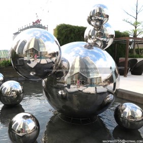 Outdoor Art Decorate Large Stainless Steel Sphere Sculpture Outdoor Art Decorate Large Stainless Steel Sphere Sculpture