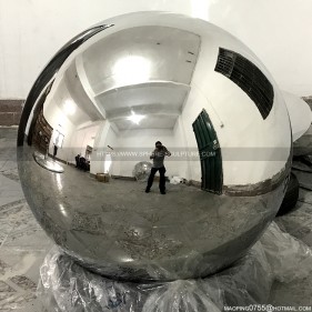 90Cm aisi316L mirror polished stainless steel hollow sphere 90Cm aisi316L mirror polished stainless steel hollow sphere