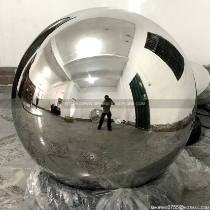 90Cm aisi316L mirror polished stainless steel hollow sphere 90Cm aisi316L mirror polished stainless steel hollow sphere