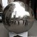 1900mm outdoor decorative metal steel sphere staring ball