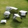 Outdoor Rock Stainless Steel Geometric Sculpture