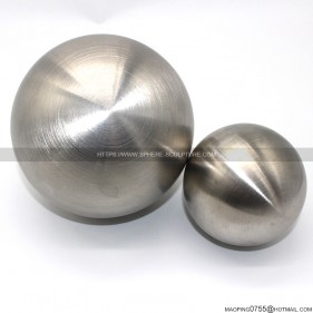 brushed stainless steel ball