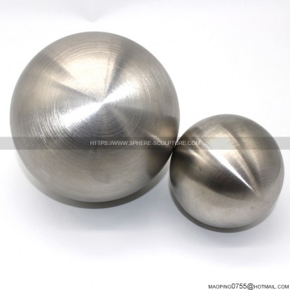 brushed stainless steel ball