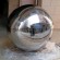 Outdoor decoration 800mm stainless steel fountain sphere
