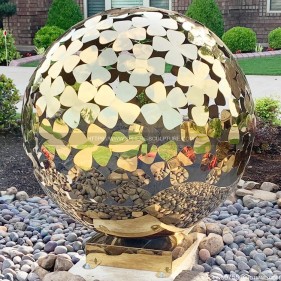Garden Lawn Decorative Metal Sphere
