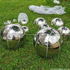 Stainless steel metal basketball Stainless steel metal basketball
