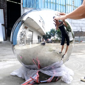 36 inch metal Polished mirror sphere 36 inch metal Polished mirror sphere