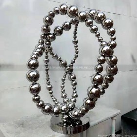 Custom metal mirror combined chrome ball Custom metal mirror combined chrome ball