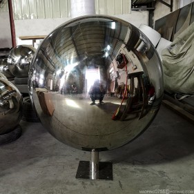 600mm stainless steel sphere fountain water feature 600mm stainless steel sphere fountain water feature