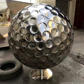 Stainless Steel Golf Ball