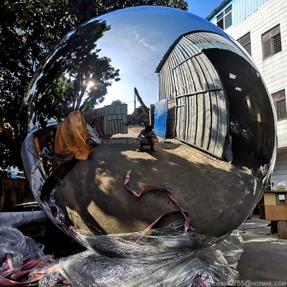 1800mm high polished large stainless steel hollow Gaze balls 1800mm high polished large stainless steel hollow Gaze balls