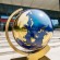 Metal World Globe Sculpture