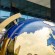 Metal World Globe Sculpture