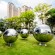 100cm  130cm 160cm large steel sphere metal ball