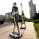 stainless steel Japan Sexy Robot sculpture