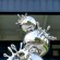 Polished mirror  Public art water droplet sphere sculpture