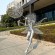 Garden Stainless Steel Dandelion Wire Fairy Sculpture