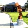 Abstract Stainless Steel  Corten Sculpture sale