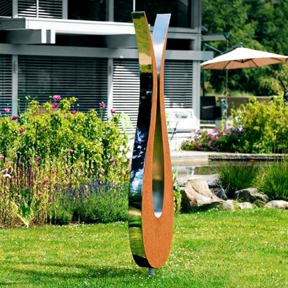 Abstract Stainless Steel Corten Sculpture sale Abstract Stainless Steel Corten Sculpture sale