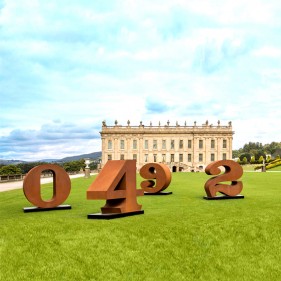 Garden Metal Outdoor figure Corten Steel Sculpture Garden Metal Outdoor figure Corten Steel Sculpture