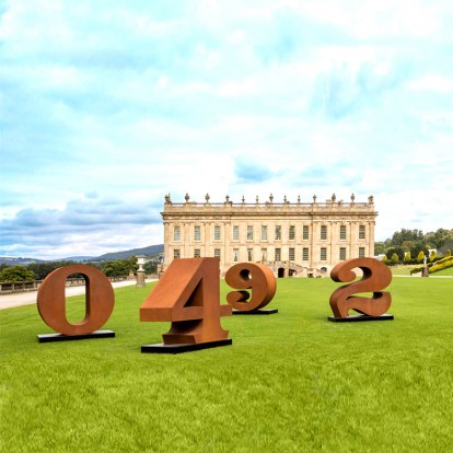 Garden Metal Outdoor figure Corten Steel Sculpture Garden Metal Outdoor figure Corten Steel Sculpture