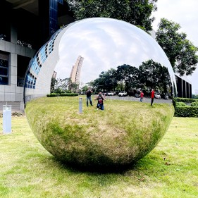 large metal sphere large stainless steel sphere large gazing balls