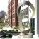 Abstract Art Metal Sculpture Outdoor Large Stainless Steel Decorative Ribbon Sculpture