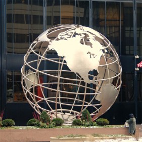 modern 3m metal world tainless steel globe art sculpture modern 3m metal world tainless steel globe art sculpture