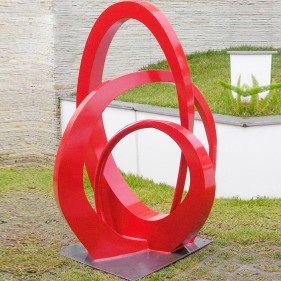 Stainless Steel Sculpture Decoration Modern Abstract Art installation Sculptures