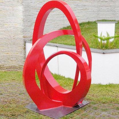 Stainless Steel Sculpture Decoration Modern Abstract Art installation Sculptures Stainless Steel Sculpture Decoration Modern Abstract Art installation Sculptures