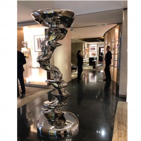 entrust Modern Art Abstract Decorative Stainless Steel Sculpture sell