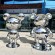 Mirror polished stainless steel cartoon character sculpture