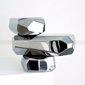 Interior Modern Customized Art Decor Metal Crafts Rock Stone Stainless Steel Sculpture Interior Modern Customized Art Decor Metal Crafts Rock Stone Stainless Steel Sculpture