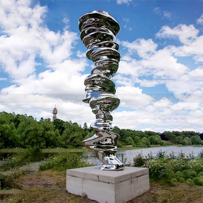 Garden Decoration abstract Metal Stainless Steel mirror contort Sculpture Garden Decoration abstract Metal Stainless Steel mirror contort Sculpture