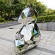 Mirror polished stainless steel block bear sculpture  Mirror polished stainless steel block bear sculpture