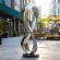 Abstract mirror stainless steel sculpture  Abstract mirror stainless steel sculpture