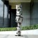 Entrusted sculpture interior decoration High polished stainless steel mirror sculpture