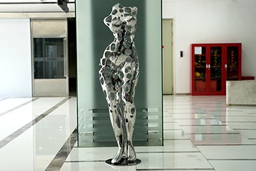 Hollow woman sculpture